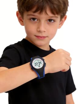 OHSEN Girl Boys Digital Watch Pink 7 Colors Led Silicone Kids Watches Waterproof Outdoor Sport Children Electronic Wristwatch