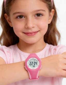 OHSEN Girl Boys Digital Watch Pink 7 Colors Led Silicone Kids Watches Waterproof Outdoor Sport Children Electronic Wristwatch
