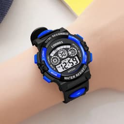 COOBOS Sports Kids Watches Waterproof LED Digital Watch for Children Multifunctional Luminous Girls Boys Clock Relogio Infantil