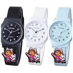 New Gaby's Dollhouse Boys Girls Watches Kids Minimalist Cute Children Cartoon Wristwatches Gifts for Kids Girl Clock