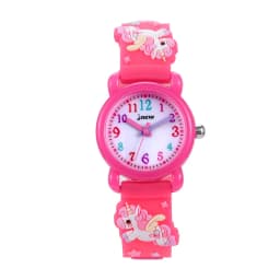 UTHAI C13 Children's Girls' Cute 3D Cartoon Watch Waterproof Quartz For Unicorn Kids Boys' Watches Non Toxic Materials Gift