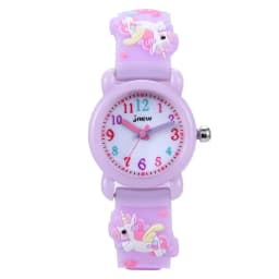 UTHAI C13 Children's Girls' Cute 3D Cartoon Watch Waterproof Quartz For Unicorn Kids Boys' Watches Non Toxic Materials Gift