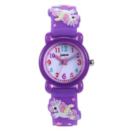 UTHAI C13 Children's Girls' Cute 3D Cartoon Watch Waterproof Quartz For Unicorn Kids Boys' Watches Non Toxic Materials Gift