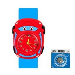 Cartoon Children Watch Baby Learn Time Toy Kids Slap Watches Boys Girls Christmas Gift for Kid Aged 1-15