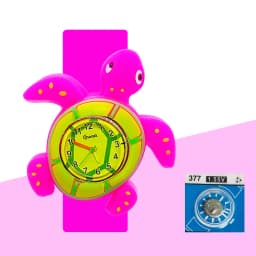 Cartoon Children Watch Baby Learn Time Toy Kids Slap Watches Boys Girls Christmas Gift for Kid Aged 1-15
