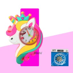 Cartoon Children Watch Baby Learn Time Toy Kids Slap Watches Boys Girls Christmas Gift for Kid Aged 1-15