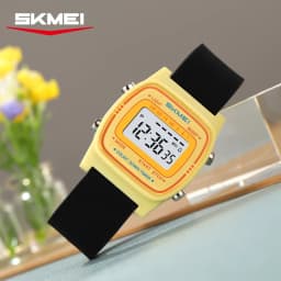 SKMEI 2540 Student Electronic Watch Alarm Clock Calendar 50m Waterproof Bright Light Sport Digital Children's Watch Reloj Niño