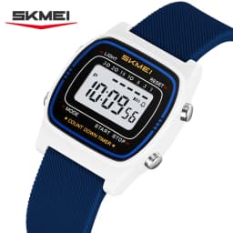 SKMEI 2540 Student Electronic Watch Alarm Clock Calendar 50m Waterproof Bright Light Sport Digital Children's Watch Reloj Niño