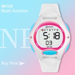 UTHAI CE13 Children's Watch Male Female Student Digital Watch Waterproof Sports LED Watch Waterproof Night Light Gift