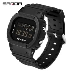 SANDA 2107 Children Watch Men Waterproof Sport Watches Boy Girl Electronic Watch Relogio Masculino LED Lamp Display Wristwatc