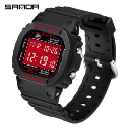 SANDA 2107 Children Watch Men Waterproof Sport Watches Boy Girl Electronic Watch Relogio Masculino LED Lamp Display Wristwatc
