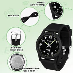 SOCICO Kids Watch for Girls Boys baby Watch 50M Waterproof Soft Band Wrist Watch for Ages 4-12 Children Wristwatch