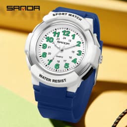 SANDA 6308 New Fashion Quartz Watches Students Outdoor Sports Luminous Waterproof Shockproof Casual Unisex Fashion Watch