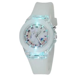 UTHAI C22 Kids's Watch For Cartoon Unicorn Watches Glow at Night Quartz DIGITAL CLOCK Silicone Band Cute Girls Primary School