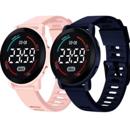 LED Watch Fashion Sports Digital Kids Watches Rubber Strap Electronic Wristwatches for Boys and Girls Clock Non-smart-watch