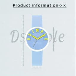 Fashion Casual Women Watch Minimalist Ladies' Watches Quartz Movement Silicone Strap, Simple Design | Play Watch | Gifts