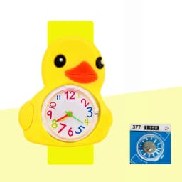 Cute Kids Slap Watches Cartoon 3D Animal Silicone Children Watches Student Clock Baby Kindergarten Prize Gifts