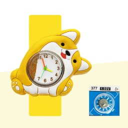 Cute Kids Slap Watches Cartoon 3D Animal Silicone Children Watches Student Clock Baby Kindergarten Prize Gifts