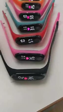 Candy Color Kids Children Watches Birthday Gift For Boy Girls Silicone Strap Watch LED Digital Kid Watch Fashion Sport Bracelet