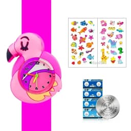 Cute Candy Color Children's Cartoon Watch Baby Study Time Toy Bracelet Kids Watches for Boys Girls Birthday Gift Clock