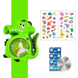 Cute Candy Color Children's Cartoon Watch Baby Study Time Toy Bracelet Kids Watches for Boys Girls Birthday Gift Clock