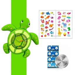 Cute Candy Color Children's Cartoon Watch Baby Study Time Toy Bracelet Kids Watches for Boys Girls Birthday Gift Clock