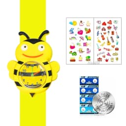Cute Candy Color Children's Cartoon Watch Baby Study Time Toy Bracelet Kids Watches for Boys Girls Birthday Gift Clock