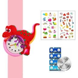 Cute Candy Color Children's Cartoon Watch Baby Study Time Toy Bracelet Kids Watches for Boys Girls Birthday Gift Clock