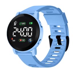 Electronic Watches Set for Kids Sport Digital Children Clock Set Silicone Strap LED Display Kids Watch Girls Boys Wristwatch