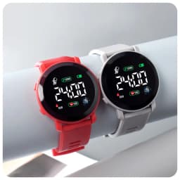 Electronic Watches Set for Kids Sport Digital Children Clock Set Silicone Strap LED Display Kids Watch Girls Boys Wristwatch