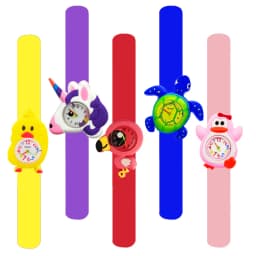 Cartoon Animals Children Watches Baby Learn Time Bracelet Toy Kids Digital Electronics Watches for Girls Boys Birthday Gift