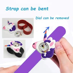Cartoon Animals Children Watches Baby Learn Time Bracelet Toy Kids Digital Electronics Watches for Girls Boys Birthday Gift