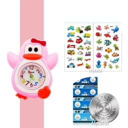 Cartoon Animals Children Watches Baby Learn Time Bracelet Toy Kids Digital Electronics Watches for Girls Boys Birthday Gift