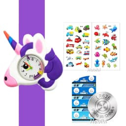 Cartoon Animals Children Watches Baby Learn Time Bracelet Toy Kids Digital Electronics Watches for Girls Boys Birthday Gift
