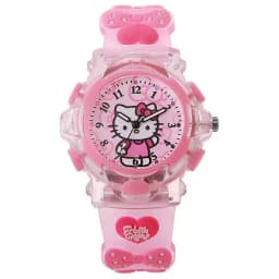 Disney Children's Fashion Cartoon Children's Watch with Colorful Lights Watch Cartoon Mickey Minnie Boys and Girls Fashion Watch