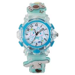 Disney Children's Fashion Cartoon Children's Watch with Colorful Lights Watch Cartoon Mickey Minnie Boys and Girls Fashion Watch