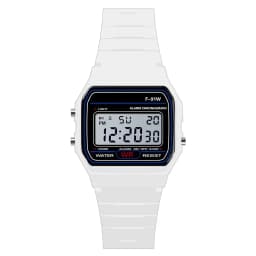 Sport LED Digital Watches for Men Women Kids Simple Small Square Dial Children Electronic Watch Silicone Band Fashion Mens Watch