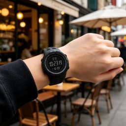 Men's Military Outdoor Sports Watch Waterproof Luminous LED Digital Wristwatch with Alarm Clock Multifunction for Student Kids