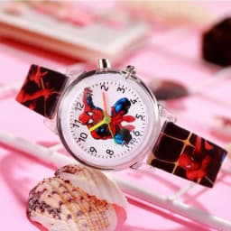 Cartoon Frozen Elsa Princess Fashion Children's Watch Boys and Girls Student Watch with Light Can Be Illuminated at Any Time Fas