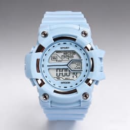 Fashion Kids Watches Multifunctional Electronic Wristwatch for Boys and Girls Student Waterproof Luminous Alarm-clock Calendar
