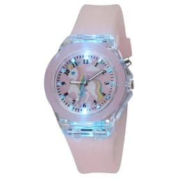 UTHAI C22 Kids's Watch Watches Glow at Night Quartz DIGITAL CLOCK Silicone Band Cute Girls Primary School