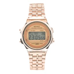F92WSteel Strap Watch Men's Women's Student Business Clock Multi-functional LED Digital Sports Watch Electronic Clock Electronic