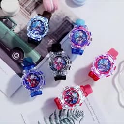 Fashion Luminous Children's Watch Cartoon Sports Kids Quartz Watches Silicone Strap Simple Casual Boys Girls Clock Gift Reloj