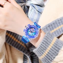 Fashion Luminous Children's Watch Cartoon Sports Kids Quartz Watches Silicone Strap Simple Casual Boys Girls Clock Gift Reloj