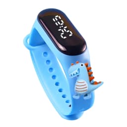 Cartoon Dinosaur Toys Children LED Smart Watch Waterproof Outdoor Sports Clock Kids Electronic Watches Baby Learn Time Bracelet