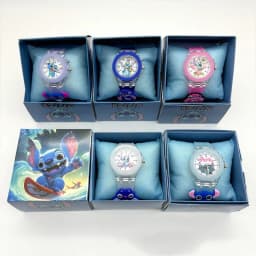 New Stitch Children Watches Silicone Strap Quartz Kids Watch Flash Light Children Watch Birthday Gift Childrens Watch Casual ﻿