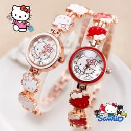 women Watch Hello Kitty Watch Female Student Sweet Bow Girl friends Gift High quality women's quartz watches