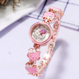 women Watch Hello Kitty Watch Female Student Sweet Bow Girl friends Gift High quality women's quartz watches