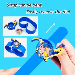 Kindergarten Party Event Gifts 1-15 Years Old Children Watches Baby Learn Time Toy Cartoon Kids Watches for Girls Boys Students