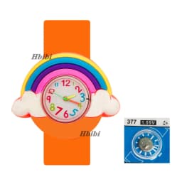 Kindergarten Party Event Gifts 1-15 Years Old Children Watches Baby Learn Time Toy Cartoon Kids Watches for Girls Boys Students